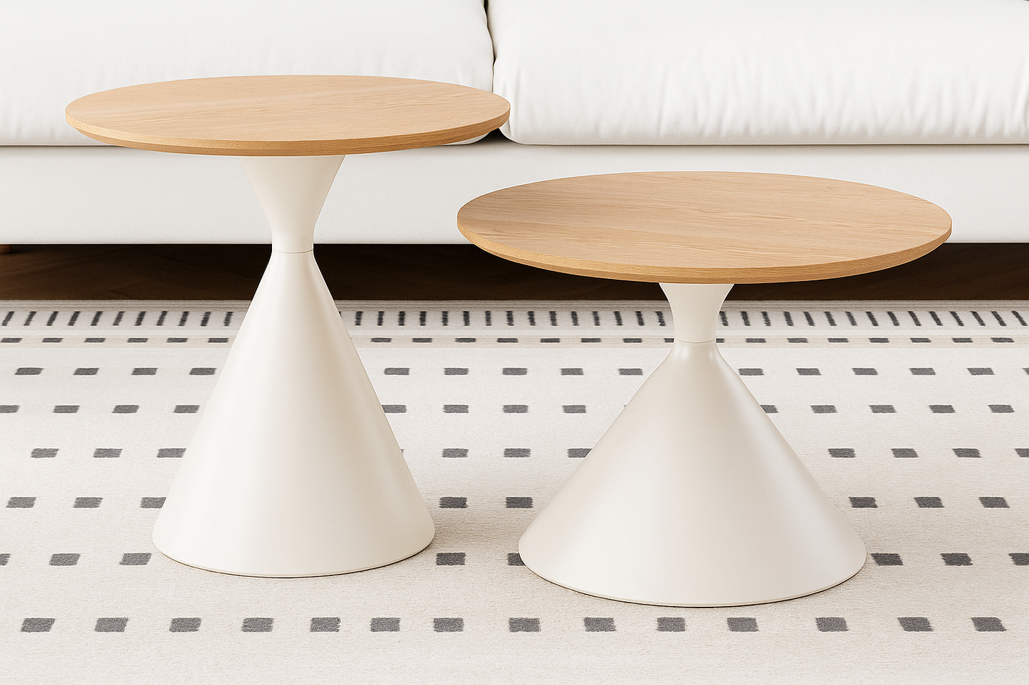 Table Centrale Jumelée – Design, Élégance et Polyvalence