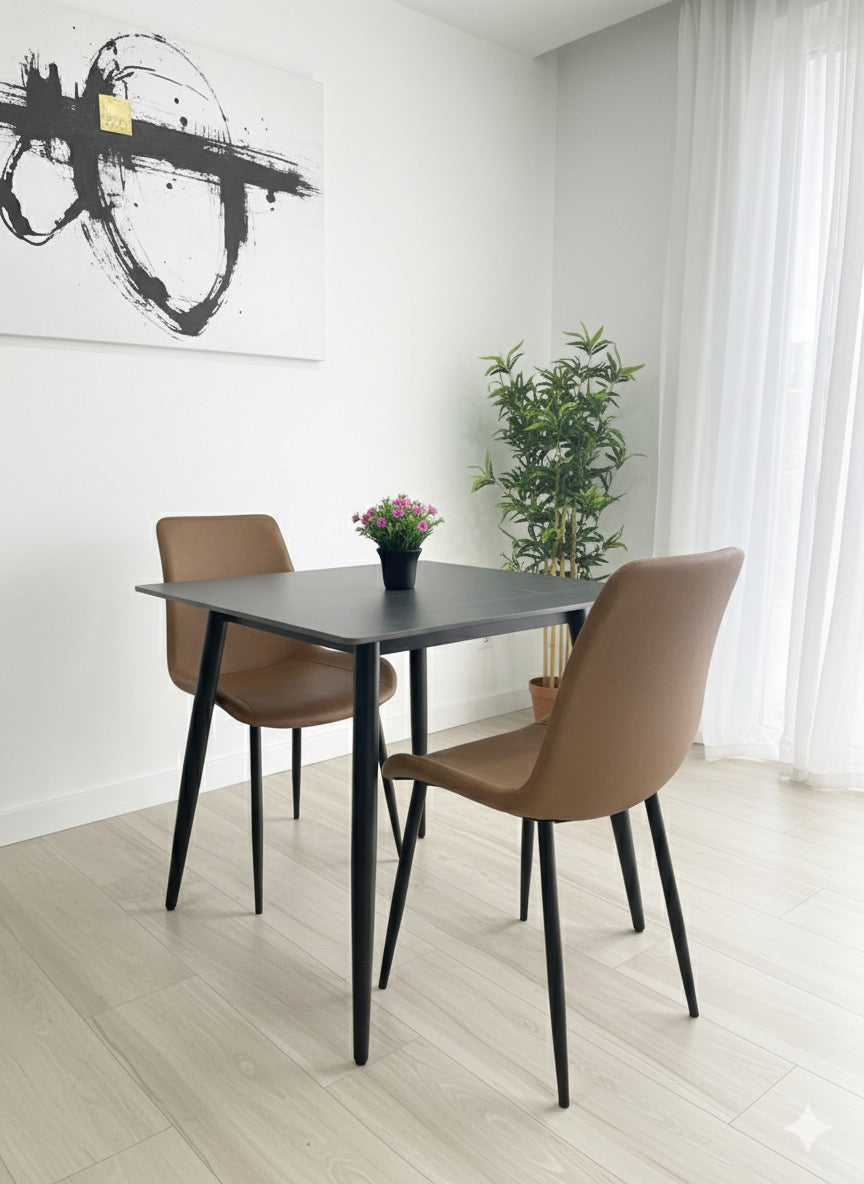Table à manger + 2 chaises