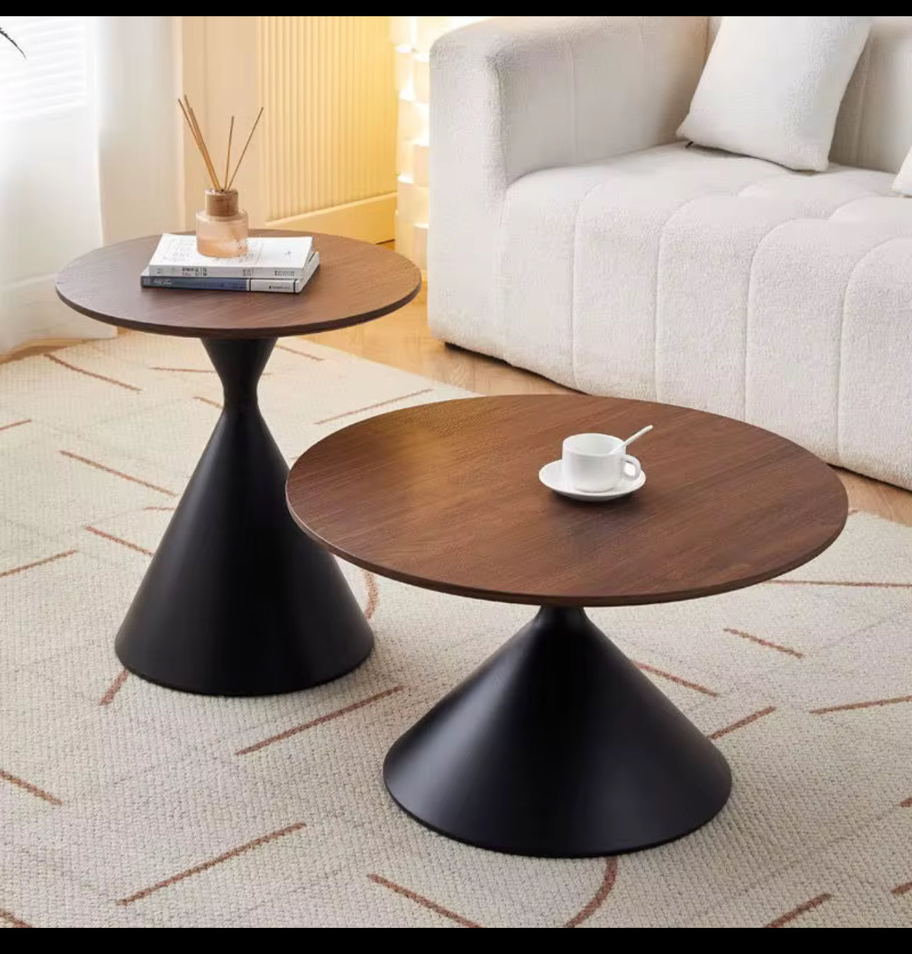 Table Centrale Jumelée – Design, Élégance et Polyvalence