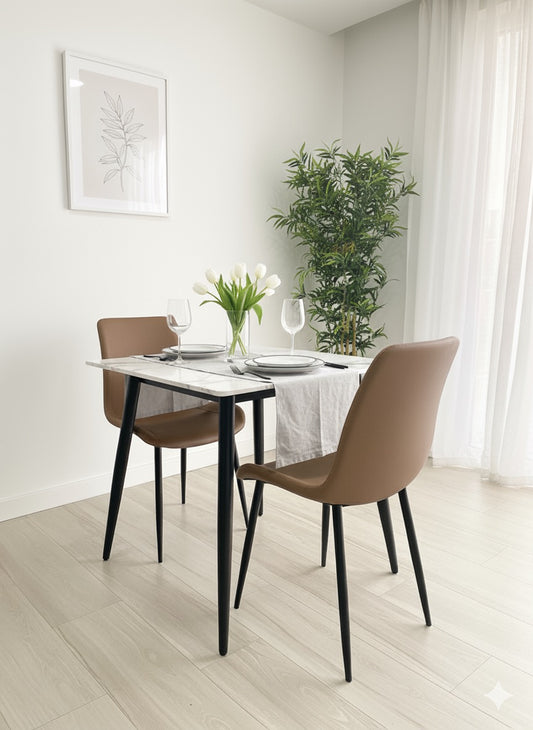Table à manger + 2 chaises